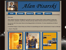 Tablet Screenshot of alanpisarski.com